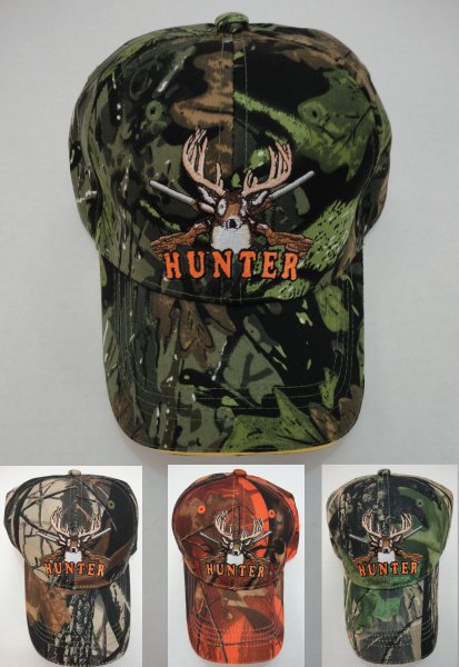Camo Deer Hunter HAT